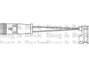 BORG & BECK BWL3076 įspėjimo kontaktas, stabdžių trinkelių susidėvėjimas
906 540 14 17, 906 540 15 17, 2E0 906 206 C
