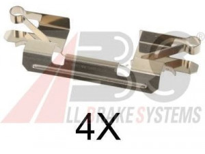 A.B.S. 1769Q priedų komplektas, diskinių stabdžių trinkelės 
 Stabdžių sistema -> Diskinis stabdys -> Stabdžių dalys/priedai
46051769, 41060-1769A