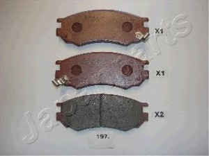 JAPANPARTS PA-197AF stabdžių trinkelių rinkinys, diskinis stabdys 
 Techninės priežiūros dalys -> Papildomas remontas
41060-0N685, D10600N685