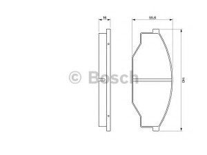 BOSCH 0 986 424 382 stabdžių trinkelių rinkinys, diskinis stabdys 
 Techninės priežiūros dalys -> Papildomas remontas
04465 26060, 04465 26080, 04465 26100