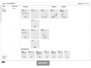 DINEX 150100225 išmetimo sistema