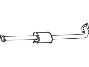 FENNO P3175 vidurinis duslintuvas 
 Išmetimo sistema -> Duslintuvas
28650-2H000