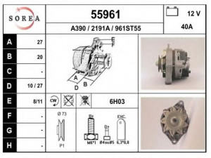 EAI 55961 kintamosios srovės generatorius