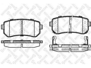 STELLOX 001 087B-SX stabdžių trinkelių rinkinys, diskinis stabdys 
 Techninės priežiūros dalys -> Papildomas remontas
1GA0058302, 58302-1HA10, 58302-1JA30