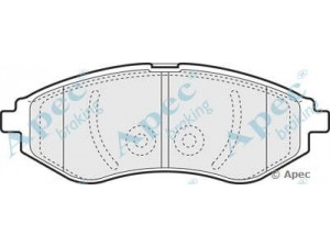 APEC braking PAD1319 stabdžių trinkelių rinkinys, diskinis stabdys 
 Techninės priežiūros dalys -> Papildomas remontas
65396534, 65396534, 65396534, 94566892