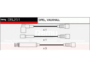 DELCO REMY DRL251 uždegimo laido komplektas 
 Kibirkšties / kaitinamasis uždegimas -> Uždegimo laidai/jungtys
1612498, 1612499, 1612530, 1612536