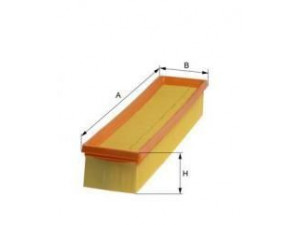 UNIFLUX FILTERS XA376 oro filtras 
 Techninės priežiūros dalys -> Techninės priežiūros intervalai
1654-600Q0E, 16546-00QAK, 16546-BN700