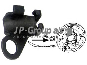 JP GROUP 8170350306 trosas, stovėjimo stabdys 
 Stabdžių sistema -> Valdymo svirtys/trosai
113609638