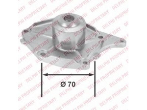 DELPHI WP2450 vandens siurblys 
 Aušinimo sistema -> Vandens siurblys/tarpiklis -> Vandens siurblys
-21010-00QAE, -21010-00QAS, -21010-00QAT