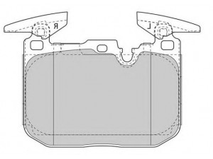NECTO FD7607A stabdžių trinkelių rinkinys, diskinis stabdys 
 Techninės priežiūros dalys -> Papildomas remontas
34116850850, 34116859066