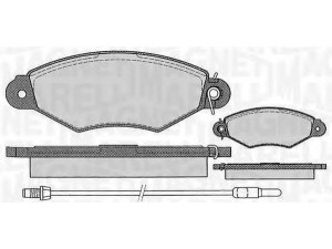 MAGNETI MARELLI 363916060514 stabdžių trinkelių rinkinys, diskinis stabdys 
 Techninės priežiūros dalys -> Papildomas remontas
7701205513, 7701206811