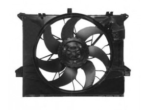 NRF 47296 ventiliatorius, radiatoriaus 
 Aušinimo sistema -> Oro aušinimas
1645000193, 1645000493, 1645000593