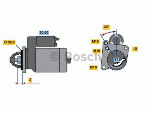 BOSCH 0 001 108 182 starteris 
 Elektros įranga -> Starterio sistema -> Starteris
96 325 689, 1516807R, 96 325 689
