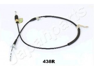 JAPANPARTS BC-438R trosas, stovėjimo stabdys 
 Stabdžių sistema -> Valdymo svirtys/trosai
47510S7AG02