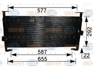 HELLA 8FC 351 036-371 kondensatorius, oro kondicionierius 
 Oro kondicionavimas -> Kondensatorius
4 740 109, 4 740 109