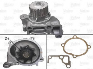 VALEO 506880 vandens siurblys 
 Aušinimo sistema -> Vandens siurblys/tarpiklis -> Vandens siurblys
R20115010A, R20115010C, RF0199154
