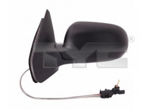 TYC 337-0014 išorinis veidrodėlis 
 Kėbulas -> Keleivių kabina -> Veidrodėlis
1J1857507, 1J1857521, 3B0857537B