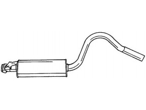 AKS DASIS SG40459 vidurinis duslintuvas