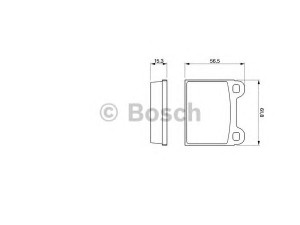 BOSCH 0 986 462 282 stabdžių trinkelių rinkinys, diskinis stabdys 
 Techninės priežiūros dalys -> Papildomas remontas
171 698 151 E, 811 698 151, 861 698 151 A