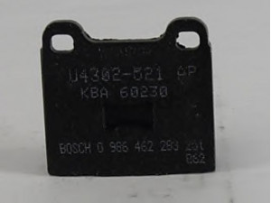BOSCH 0 986 462 283 stabdžių trinkelių rinkinys, diskinis stabdys 
 Techninės priežiūros dalys -> Papildomas remontas
171 698 151 H, 171 698 151 B, 171 698 151 C