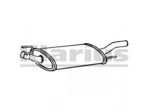 KLARIUS VW253M galinis duslintuvas 
 Išmetimo sistema -> Duslintuvas
1H6253609A, 1H6253609AF, 1H6253609G