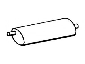 WALKER 08432 vidurinis duslintuvas
852240, 91108033, 91108110