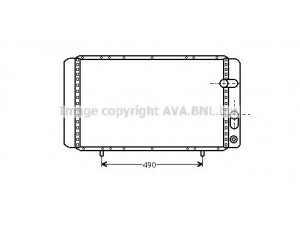 AVA QUALITY COOLING RTA2084 radiatorius, variklio aušinimas 
 Aušinimo sistema -> Radiatorius/alyvos aušintuvas -> Radiatorius/dalys
7700764838, 7700796411
