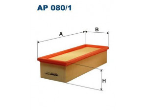 FILTRON AP080/1 oro filtras 
 Filtrai -> Oro filtras
1444 VC, 1444E8, 1444E9, PC1065