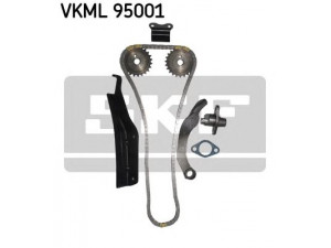 SKF VKML 95001 pavaros grandinės komplektas 
 Variklis -> Variklio uždegimo laiko reguliavimo kontrolė -> Sinchronizavimo grandinė/įtempiklis/kreiptuvas -> Pavaros grandinės komplektas
1141A035, 1141A045, ME192230, ME203085