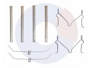 CARRAB BRAKE PARTS 2162 priedų komplektas, diskinių stabdžių trinkelės 
 Stabdžių sistema -> Diskinis stabdys -> Stabdžių dalys/priedai