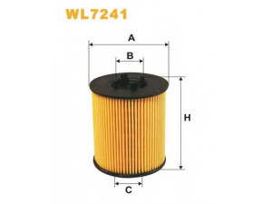 WIX FILTERS WL7241 alyvos filtras 
 Techninės priežiūros dalys -> Techninės priežiūros intervalai
5650316, 56550316, 650308, 905363662