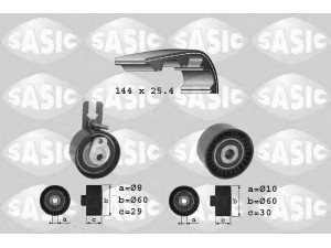 SASIC 1750017 paskirstymo diržo komplektas 
 Techninės priežiūros dalys -> Papildomas remontas
083181, 0831T3, 1348648, 083180