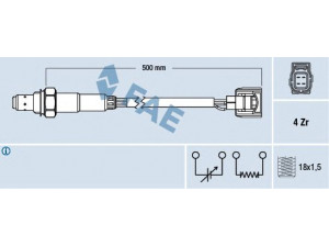 FAE 77501 lambda jutiklis 
 Variklis -> Variklio elektra
56029050AA, 56029050AA