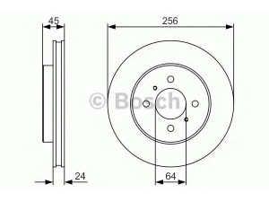 BOSCH 0 986 479 R18 stabdžių diskas 
 Dviratė transporto priemonės -> Stabdžių sistema -> Stabdžių diskai / priedai
MR449770, MR699285, MR449770