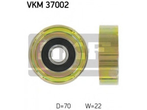 SKF VKM 37002 kreipiantysis skriemulys, V formos rumbuotas diržas 
 Diržinė pavara -> V formos rumbuotas diržas/komplektas -> Laisvasis/kreipiamasis skriemulys
PQR 10013