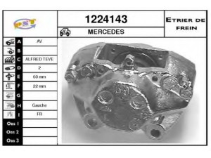 SNRA 1224143 stabdžių apkaba 
 Dviratė transporto priemonės -> Stabdžių sistema -> Stabdžių apkaba / priedai
1164200083