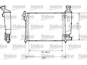 VALEO 730366 radiatorius, variklio aušinimas 
 Aušinimo sistema -> Radiatorius/alyvos aušintuvas -> Radiatorius/dalys
1301-E3, 1301E3