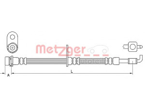 METZGER 4111332 stabdžių žarnelė 
 Stabdžių sistema -> Stabdžių žarnelės
1751661, 1773093, AY11-2078-AB
