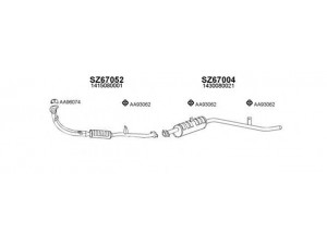 VENEPORTE 670016 išmetimo sistema