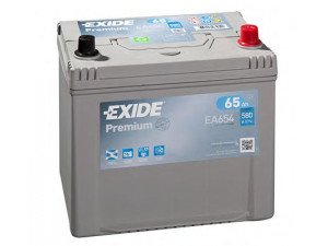 EXIDE EA654 starterio akumuliatorius; starterio akumuliatorius 
 Elektros įranga -> Akumuliatorius
24410-1JB0A, 33610-77E61, 33610-77E61