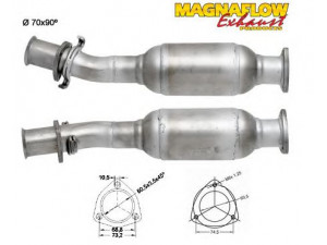 MAGNAFLOW 80965D katalizatoriaus keitiklis 
 Išmetimo sistema -> Katalizatoriaus keitiklis
1705CS, 1705CS, 1705CS