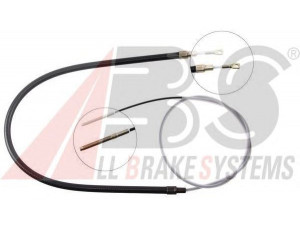 A.B.S. K10306 trosas, stovėjimo stabdys 
 Stabdžių sistema -> Valdymo svirtys/trosai
34411156326