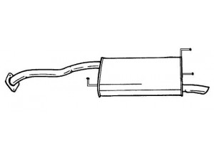 AKS DASIS SG38653 galinis duslintuvas