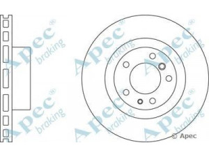 APEC braking DSK2007 stabdžių diskas 
 Stabdžių sistema -> Diskinis stabdys -> Stabdžių diskas
34111159602, 34111159916, 34111161086