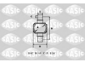 SASIC T773013 remonto komplektas, trauklė
0003501005