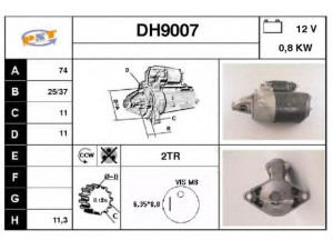 SNRA DH9007 starteris
2810087708