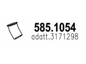 ASSO 585.1054 išleidimo kolektorius
3171298