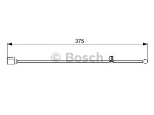 BOSCH 1 987 473 067 įspėjimo kontaktas, stabdžių trinkelių susidėvėjimas
955 612 365 60, 970 609 143 00