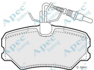 APEC braking PAD915 stabdžių trinkelių rinkinys, diskinis stabdys 
 Techninės priežiūros dalys -> Papildomas remontas
95666894, 425095, 425107