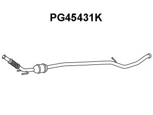 VENEPORTE PG45431K katalizatoriaus keitiklis 
 Išmetimo sistema -> Katalizatoriaus keitiklis
1607341580, 1705NR, 1705QK, 170674
